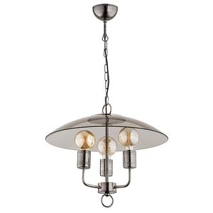 Lustra tip pendul, Negru, 60 W, 3 x E27 • Alfa Nuvola