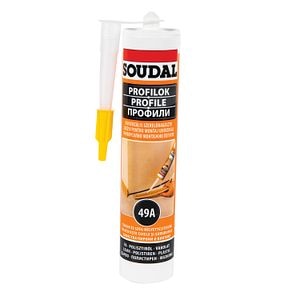 Adeziv pentru cauciuc, transparent, 280 ml • Soudal SBR 49A