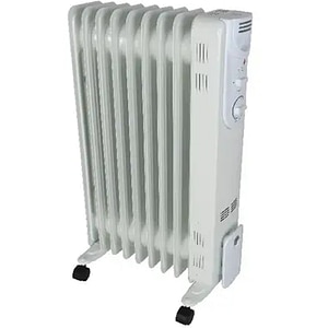 Calorifer electric cu ulei 101127398, 9 elementi, 2000W, alb