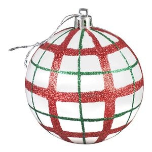 Glob de Craciun, 8 cm, plastic, multicolor