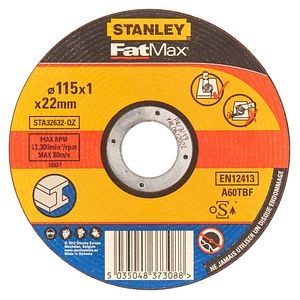 Disc taiere metal STANLEY Fatmax STA32632-QZ, 115 x 22.2 x 1 mm