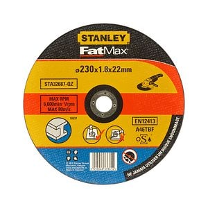 Disc abraziv Fatmax, metale, 230 x 22.2 x 1.8 mm  Stanley STA32687-QZ