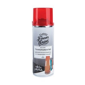 Spray Lac Transparent De Culoare Rosie