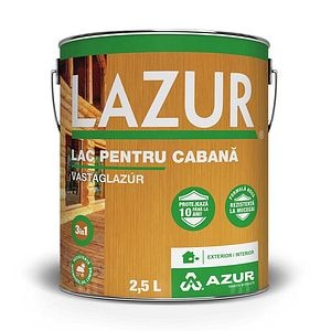 Lac pentru cabana, mahon, 2.5 l • AZUR
