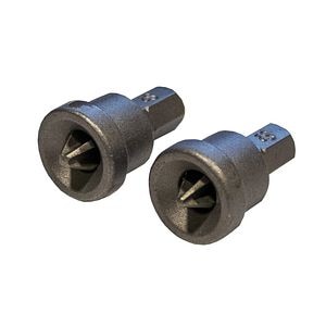 Set 2 biti pt rigips. PH1 PH2. cr v  LumyTools, Standard