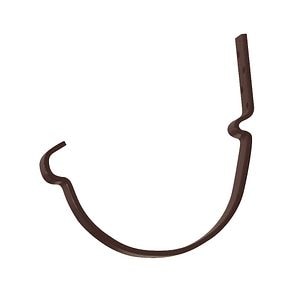 Carlig jgheab L 0.08 m, D 150 mm, maro inchis • Bravo