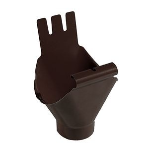 Racord jgheab burlan D 150, 90 mm, maro inchis • Bravo