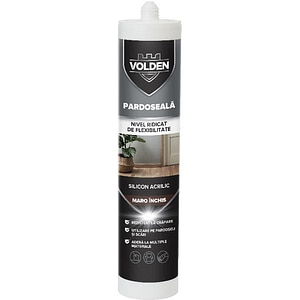 Slicon pentru pardoseala aplicare pistol VOLDEN, maro, 280 ml