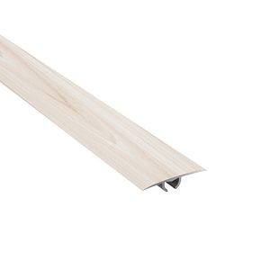 Profil de trecere, aluminiu, cu efect de lemn, bej, 3 X 93 cm • GoodHome