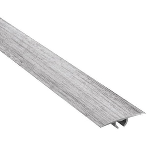 PROFIL TRECERE ALUMINIU GOODHOME, 3X93 CM, STEJAR PHILADELPH