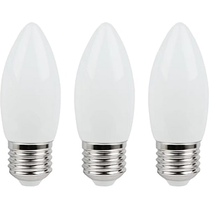 SET 3BEC LED C35 E27 3.4W 2700K