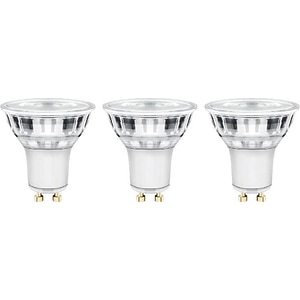 SET 3 LED GU10 2.4W 4000K ST CLAR