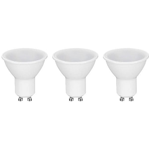 SET 3BEC PLASTIC LED GU10 4.5W 827