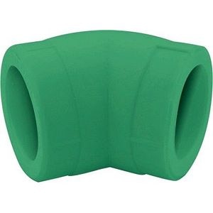 Curba PPR 45 grade, 20 mm, verde • Formul