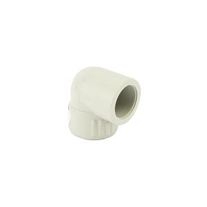 Cot PPR, gri, 25 mm, racord 1/2, filet interior