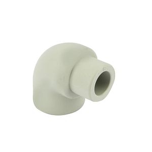 Cot PPR gri, 90 grade, 25 mm, filet interior-exterior