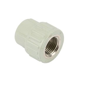 Racord PPR gri, 20 mm, racord 1/2, filet interior