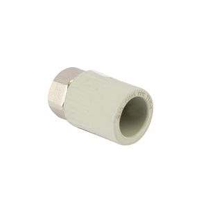 Semiolandez PPR, gri, 20 mm, racord 1/2, filet interior