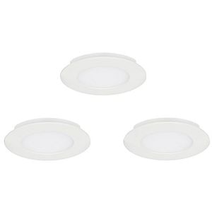 Set 3 spoturi LED COLOURS Karluk, 8.5W, 600lm, 4000K, IP65, alb