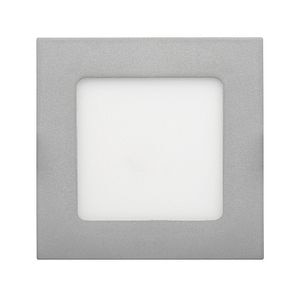 Spot LED, patrat, argintiu, 380 lm, Octave