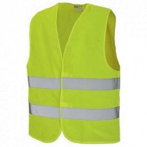 Vesta de semnalizare, marime L, verde • DCT