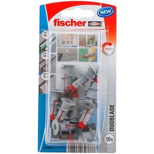 Set de 10 bucati de dibluri duoblade pentru fixarea pe placile de gips carton • Fischer