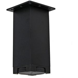 Picior reglabil, aluminiu, 40x40x1000 mm, negru, set 4 bucati