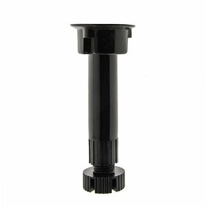 Picior baza mare mobilier, picior, 28x150 mm, negru, set 4 bucati
