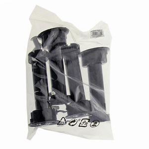 Picior baza mare mobilier, picior, 28x150 mm, negru, set 4 bucati