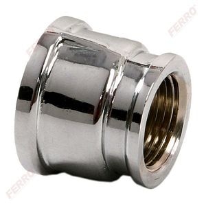 Mufa redusa, alama cromata, racord 1 x 3/4