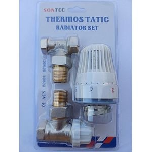 Set robinet termostatic pentru radiator • Sanotec