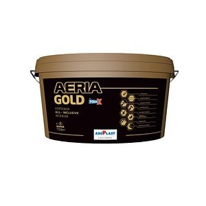 Vopsea lavabila Adeplast Aeria Gold, alb, 8 L, Interior
