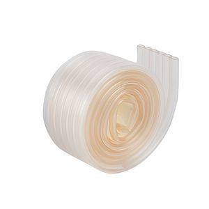 Banda adeziva tubulara protectoare, transparenta