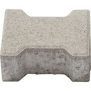 Pavaj dublu T SYMMETRICA, 20 x 16.5 x 6 cm, gri