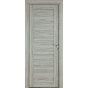 Usa de interior  gri, reversibila, mdf, 203 x 88 cm, toc inclus • Bella
