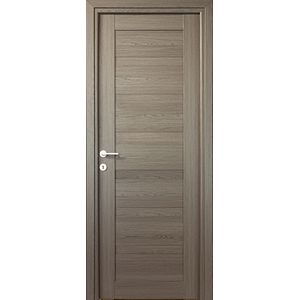 Usa de interior  antracit, reversibila, mdf, 203 x 68 cm, toc inclus • Tisa