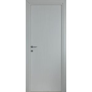 Usa de interior  alb, reversibila, mdf, 203 x 78 cm, toc inclus • Wave