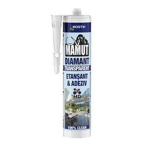 Etansant si Adeziv universal, transparent, 290 ml • Den Braven Bostik Mamut