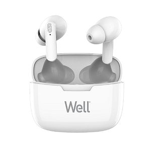 Casti Bluetooth, alb • Well Boost 