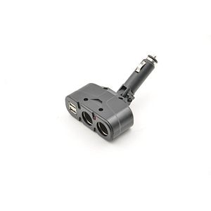 Multiplicator bricheta auto, cu 2 iesiri si 2 iesiri USB 5V 1A, 60 W  • Well