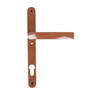 Maner usa PVC, maro, blister, 92 mm intre axe  Yale