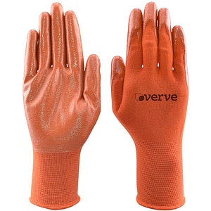Manusi de protectie cu nitril VERVE 101228591, marimea M