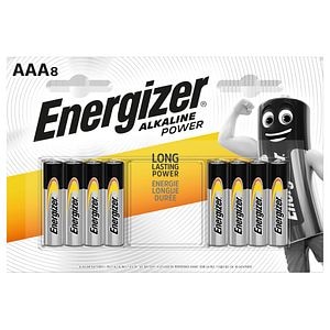 Baterie alkaline aaa 8buc • Energizer