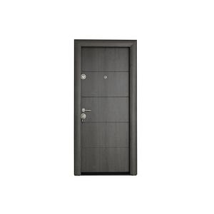 Usa de intrare pentru apartament, metalica, gri, dreapta, 201 x 88 cm • Arta Door Modern 379