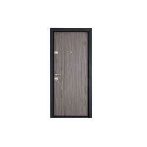 Usa de intrare pentru apartament, metalica, mocha, dreapta, 201 x 88 cm • Arta Door Mocha