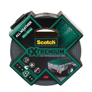 Banda reparatii 4.8 cm x 27 m Negru • Scotch
