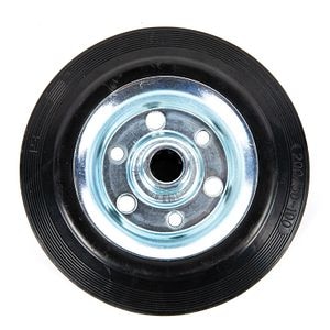 Roata cauciuc masiv rulment cu role, janta din otel, 200 x 50 x 20 mm, 210 kg