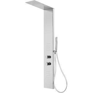 Panel de dus GOODHOME Abala, termostat, hidromasaj, crom