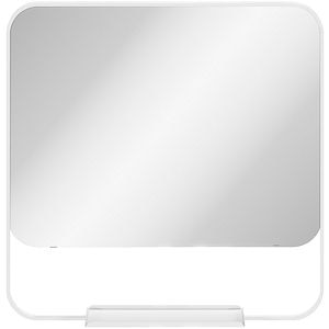 Oglinda baie GOODHOME Maza, 60.5 x 10 x 60.5 cm, alb