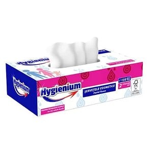 Servetele cosmetice HYGENIUM Pink, 2 straturi, 150 bucati